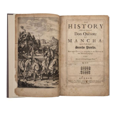 Miguel de Cervantes Saavedra. The history of Don Quixote 1687.