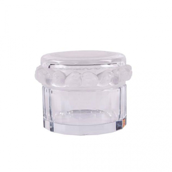Caja en cristal de Lalique, modelo Robinson S. XX. 