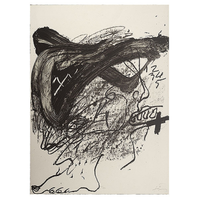 Antoni Tàpies (Barcelona, 1923-2012) Nicaragua. Litografía sobre papel Arches.