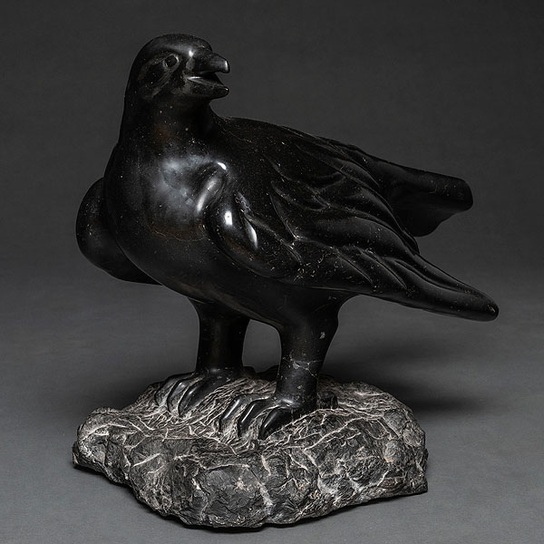 &quot;Pájaro&quot; Escultura de bulto redondo de gran tamaño realizado en piedra. C. 1981