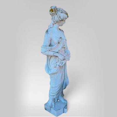 Monumental Venus en Marmol de Carrara - Italia , fin siglo XIX - Siglo XX.