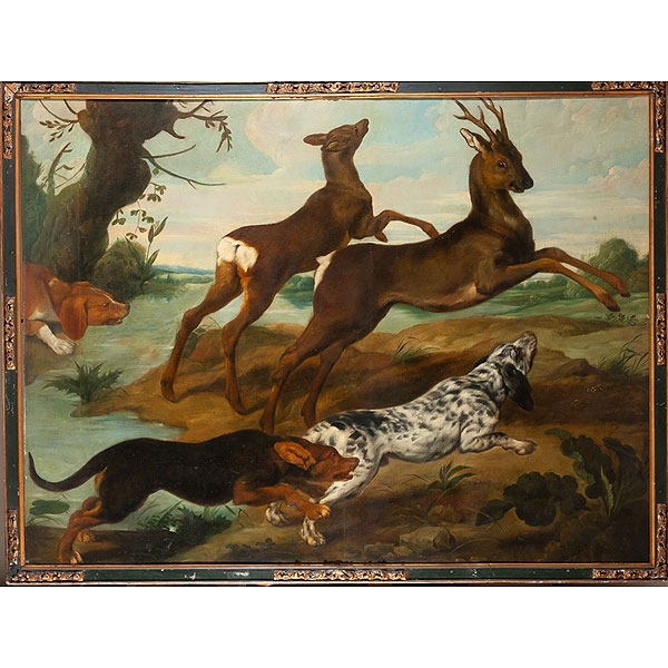 Círculo de Paul de Vos "La caza del ciervo"