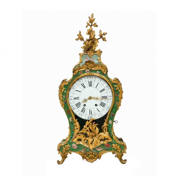 Reloj Cartel Luis XV S. XIX