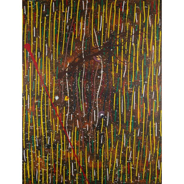 Ferran Garc&iacute;a Sevilla (Palma de Mallorca, 1949)  Sin t&iacute;tulo.  T&eacute;cnica mixta sobre tela. Firmado al dorso.