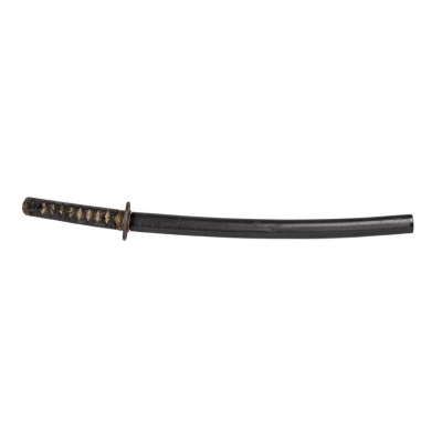 Sable wakizashi Japón, S. XVIII.   Presenta excelente hoja con pulido original, hamon o marca de endurecimiento claramente visible.