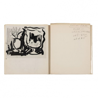 PABLO RUIZ PICASSO (1881 - 1973) Lithographe Con un gouache (portada) y 121 dibujos (interior) 