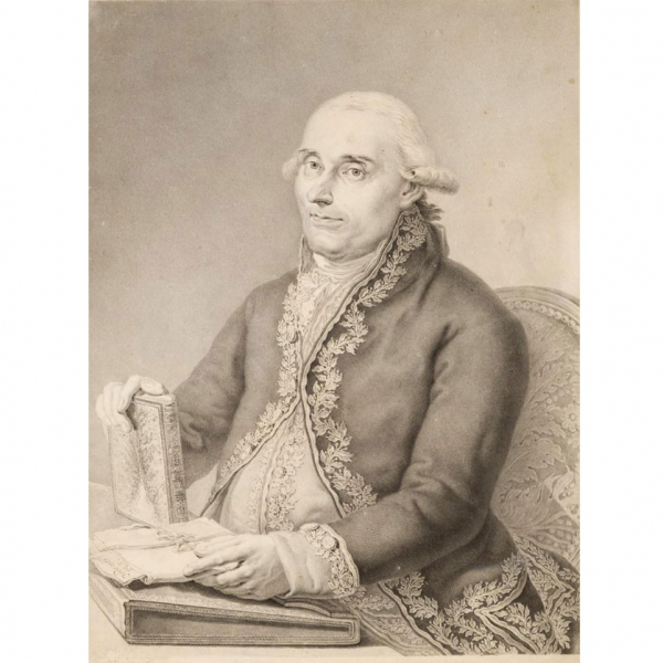 Atribuído a Vicente López Portaña.   &quot;El grabador Manuel Monfort y Asensi (h. 1806-08)&quot;. Preparado a lápiz y aguada de tinta china sobre papel blanco. Firmado en el águlo inferior izquierdo.