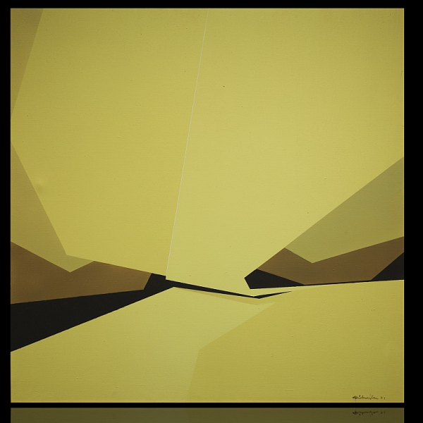 Joaquin Michavila Asensi (1926-2016) "Composici&oacute;n", 1979.   &Oacute;leo sobre lienzo Firmado y fechado "Michavila 79" en el &aacute;ngulo inferior derecho.