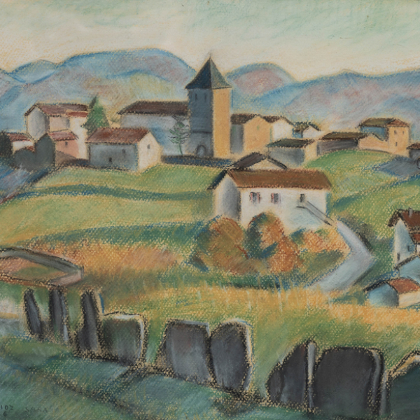 &quot;Vista de Sara&quot; c. 1936  GASPAR MONTES ITURRIOZ (Irún, 1901 -1998)