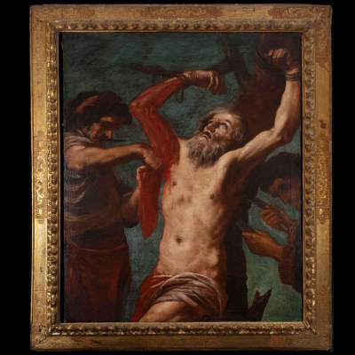 El Martirio de San Bartolomé, escuela italiana de Cremona del siglo XVI - principios del siglo XVII, entorno de Campi, Vincenzo 