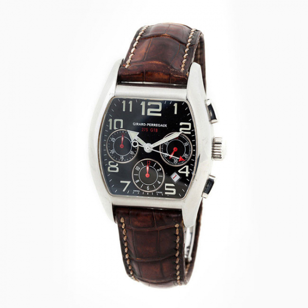 Reloj cronógrafo, cab., suizo GIRARD-PERREGAUX para FERRARI 275 GTB, Edición limitada A 140/275, Ref.: 27650 