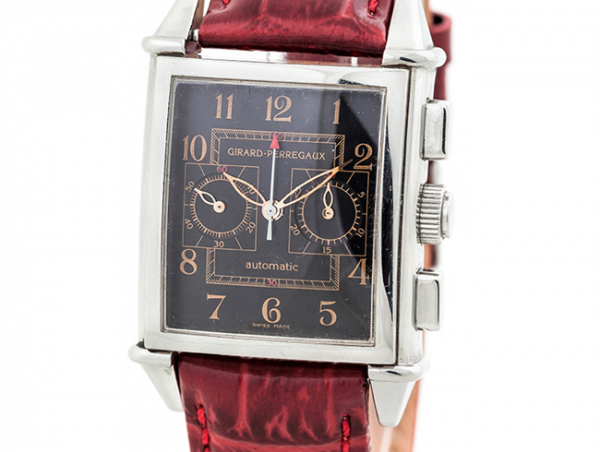 Reloj cronógrafo, cab., suizo, GIRARD-PERREGAUX 'Vintage 1945'. Ref. 2599. Edición limitada 2001
