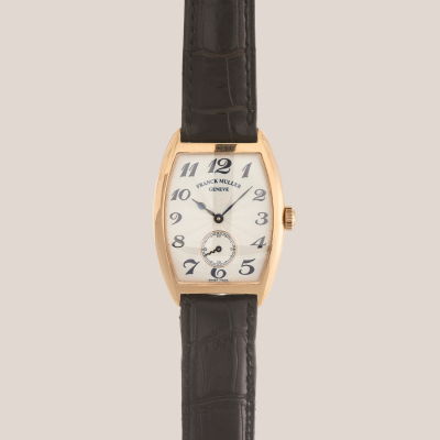 FRANCK MULLER &laquo;Casablanca Tonneau&raquo; Master of Complications N&ordm; 315. Reloj de pulsera para se&ntilde;ora, c.1997. 
