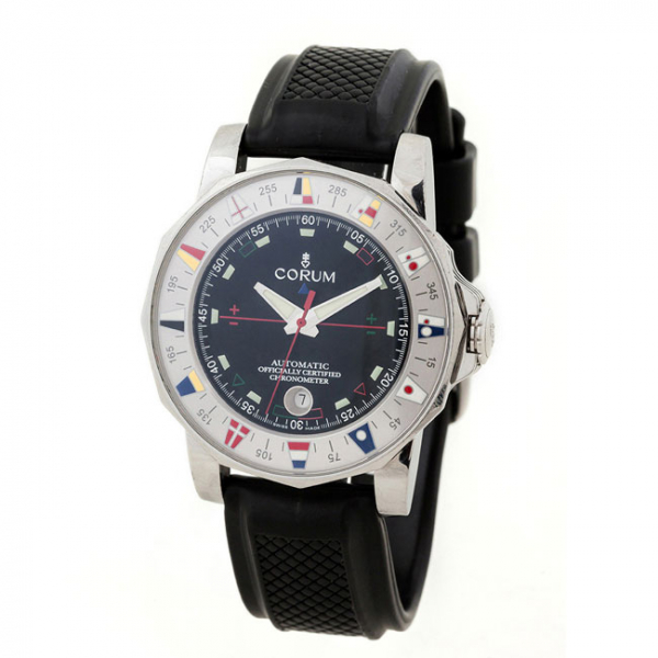Reloj cab., deportivo, suizo CORUM Admiral&rsquo;s Cup, Automatic, Cron&oacute;metro Oficial Certificado. Ref. 982.630.20 