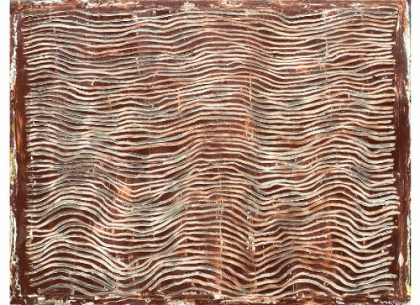 JOAN HERNÁNDEZ PIJUAN (Barcelona, 1931 - 2005) Terres vermelles de Ponent 2, 1998