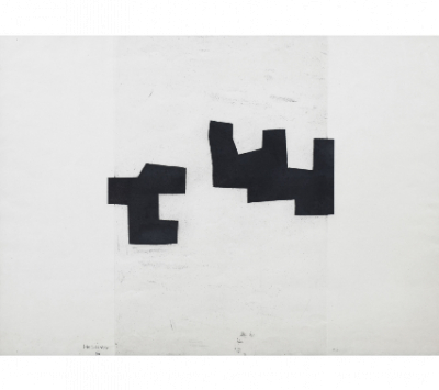 EDUARDO CHILLIDA (San Sebastián, 1924 - 2002)  Leku II, 1969.   Aguafuerte.  73 x 104 cm. (papel).  Firmado.