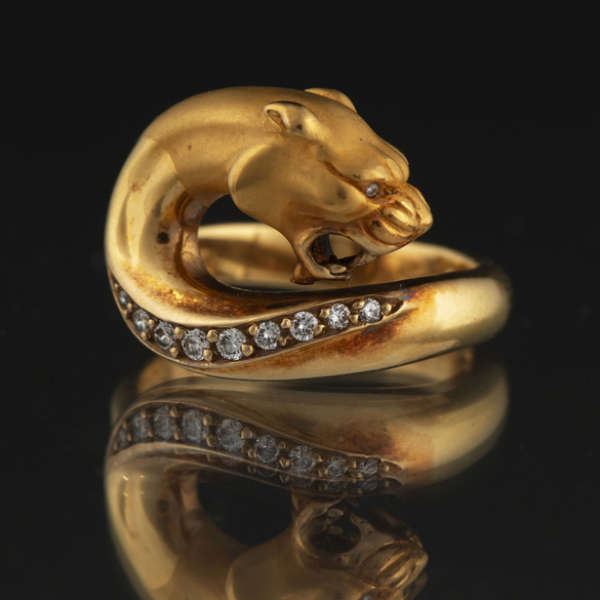 Exquisita y espectacular joya realizada en oro y diamantes?