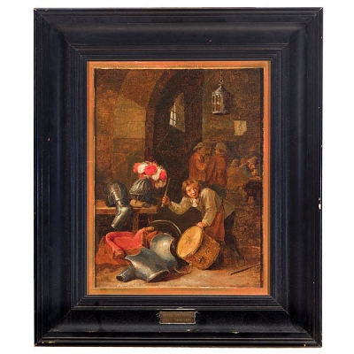 David Teniers El Joven. La sala de los guardias