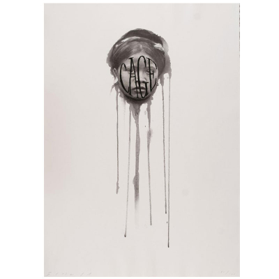 Jaume Plensa. &quot;Arcano (2007)&quot;. Aguafuerte y litografía sobre papel Somerset. Firmado 