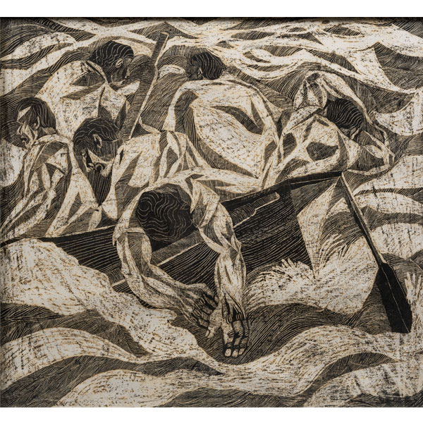 "Remeros"  Juan Ramón Luzuriaga (Bilbao, 1938) 