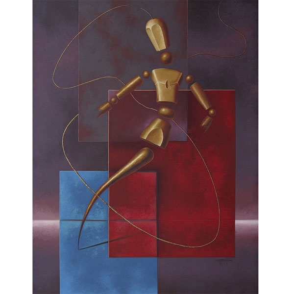 Musalán Guzmán – Estados de conciencia – Óleo sobre lienzo