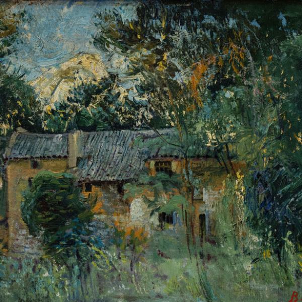 &quot;La casa Blanca (Estella) JESÚS BASIANO (Murchante, 1889-Pamplona, 1966) 