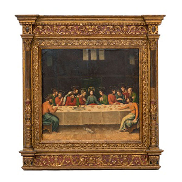 ESCUELA ITALIANA  (S. XVI) &quot;La Última Cena&quot;