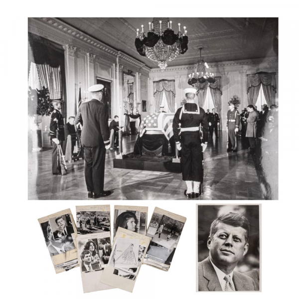 JFK. Importante archivo fotográfico del presidente John F. Kennedy y su familia