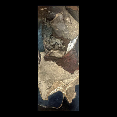 GUSTAVO TORNER &quot;MATERIALIDAD&quot; 1959.   Técnica mixta de collage y óleo sobre lienzo. 