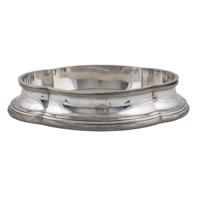 Sourtout jardini&egrave;re de Paul Tallois en plata ley 950. S. XIX. 