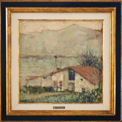 &quot;Paisaje de Algorta&quot;  GREGORIO PRIETO 