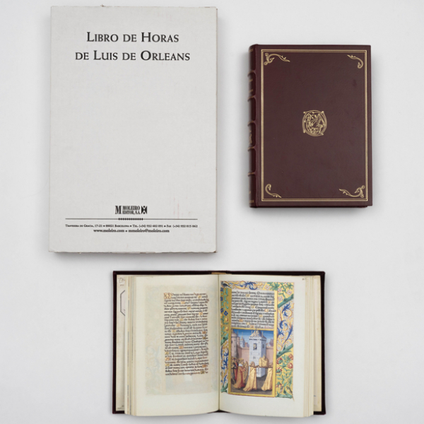 Libro de horas de Luís de Orleans cuyo original se encuentra en la Biblioteca Nacional de Rusia, San Petersburgo 