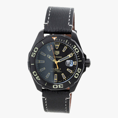 Reloj submarino cab., suizo, TAG HEUER Aquaracer 'Night Diver', Calibre 5, Automatic, 300 m,. Ref WAY208C.FC6383.