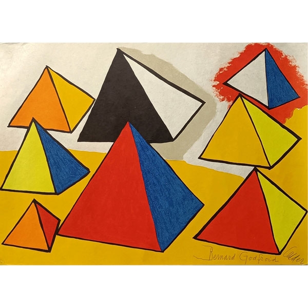 Alexander Calder: &quot;Hommage a Euclide&quot; (1973) E.A.