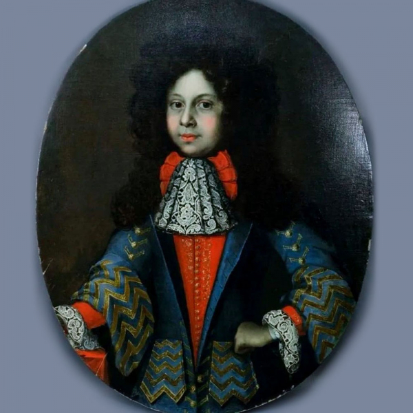 Retrato de una aristócrata "mulata" del siglo XVII ATRIBUÍBLE A FRANCOIS DE TROYA O "TROY"(TOULOUSE 1645-1730 PARÍS)