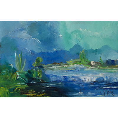 &quot;Composición&quot;  LUÍS ORDAZ (Venezuela, 1912-1976) 