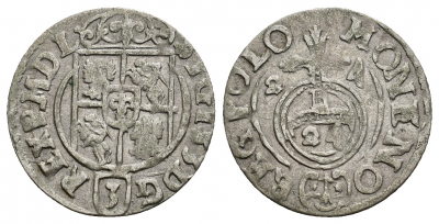 POLONIA 1624 Segismundo-III, 3 Polker (KM-41) MBC