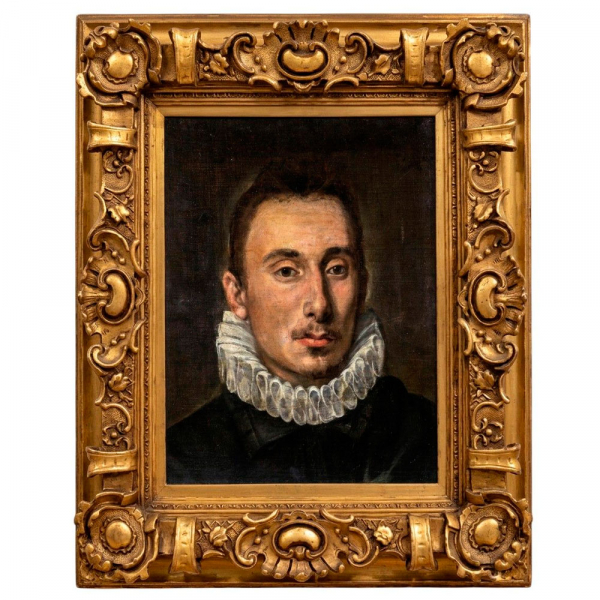 DOM&Eacute;NIKOS THEOTOK&Oacute;POULOS, EL GRECO (Cand&iacute;a, Creta, 1541 &ndash; Toledo, 1614) "Retrato de Don Francisco G&oacute;mez de Sandoval y Rojas, duque de Lerma" (c. 1576-1577). &Oacute;leo sobre lienzo.