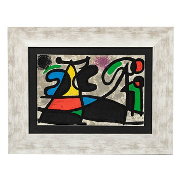 &quot;Litografía de Miró. Derriere Le mirror&quot;