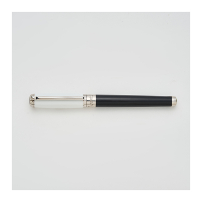 S.T. DUPONT «Humphrey Bogart Night». Edición limitada «Elysèe Bogie», Cuerpo lacado en negro y detalles en paladio 