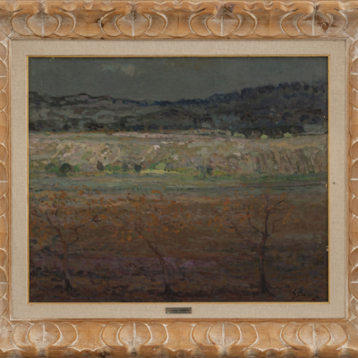 &quot;Paisaje&quot; Carmelo garcía Barrena (Bilbao, 1926 - 2000)