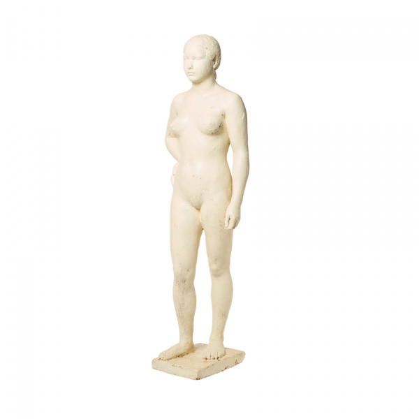 Josep Clarà Ayats (Olot, Girona, 1878-1958) Juventud. Escultura en estuco lacado. Sin firmar.