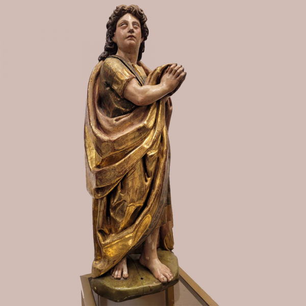 Magnífico Gran San Juan Bautista Romanista del siglo XVI, obrador de Juan de Juni (Joigny, Francia, 1506-Valladolid, 10 de abril de 1577)