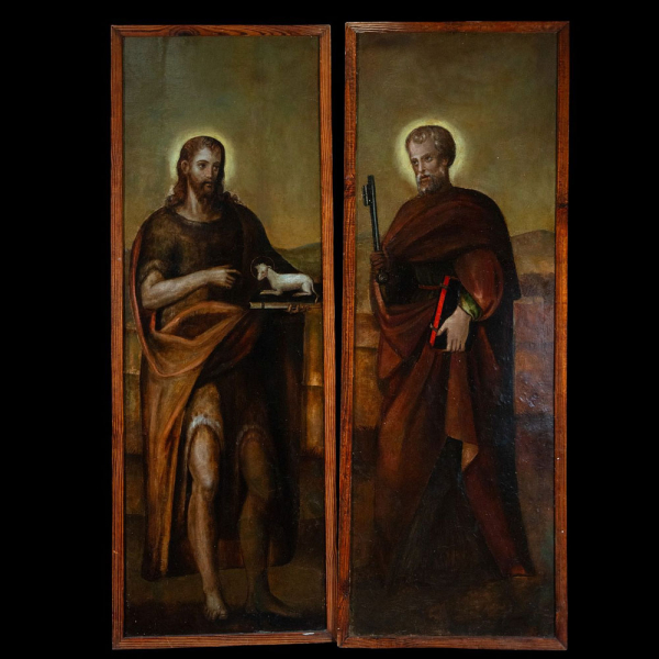 Luis de Vargas "San Juan y a San Pedro". siglo XVI