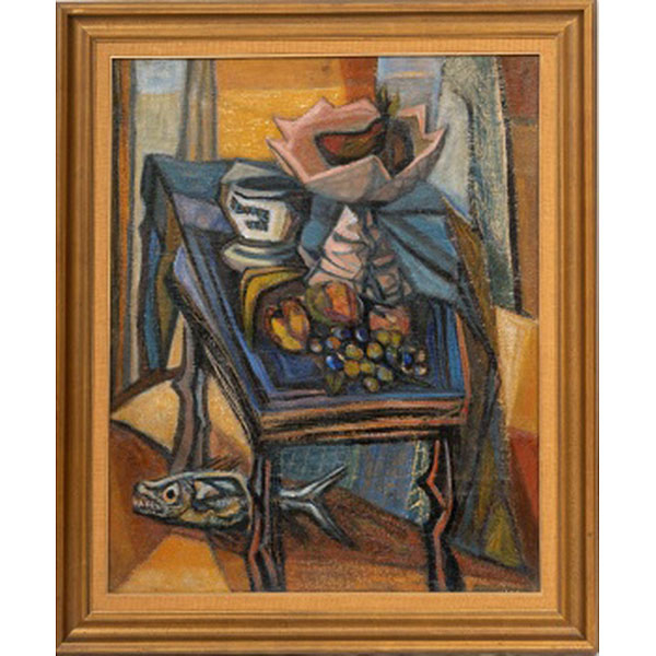 MARIA PAZ JIMÉNEZ  (Valladolid 1911 - San Sebastián 1975) "Naturaleza muerta"