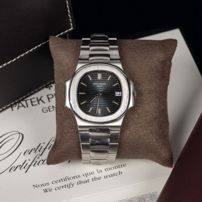 Reloj Patek Philippe Nautilus 3800/1A-011.1998. Realizado en acero.