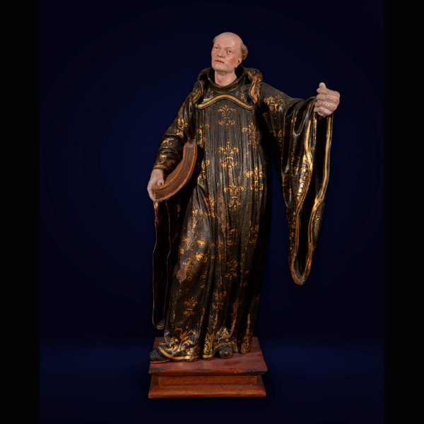 San Francisco de Asís - Círculo de los Hermanos Mora (Diego y José) José de Mora (Baza, Granada, 1642 - 1724) Barroco Granadino Andaluz del siglo XVII.