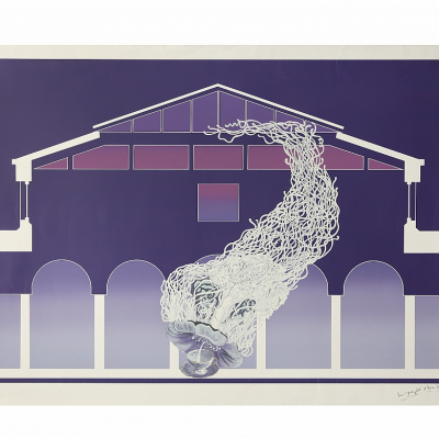 Alice Aycock (1946) &ldquo;The jellyfish and the teacup&rdquo;, 2003. 