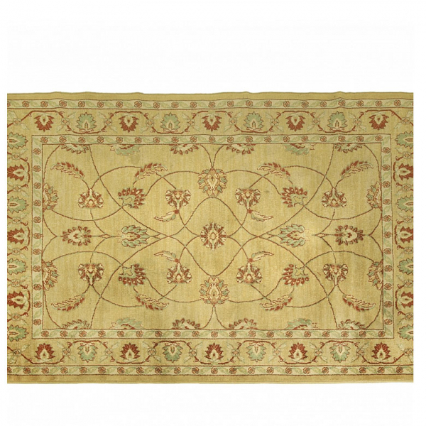 Alfombra anudada de estilo oriental, s.XX.  