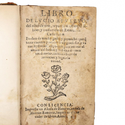LUCIO APULEYO &quot;LIBRO... DEL ASNO DE ORO 1584.